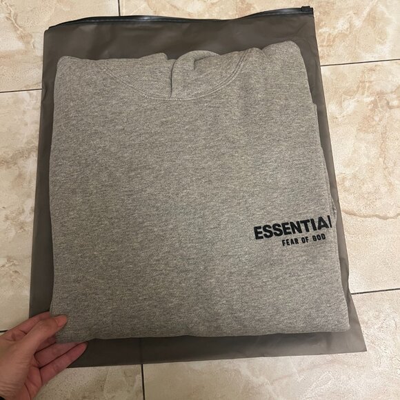 Essentials Fear of God Dark Oatmeal hoodie    SIZE XXS-XXL - Picture 3 of 5